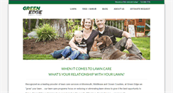 Desktop Screenshot of greenedgeturf.com